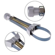Adjustable Strap Wrench Oil Filter Removal Tool 60–120mm Car Motorcycle Auto