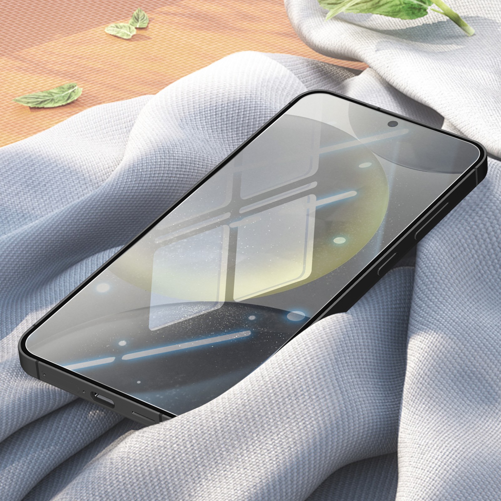 Écran brisé évité avec le verre trempé 9H Galaxy S25 Plus anti-rayures - 3