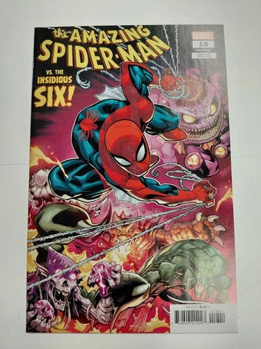 Amazing Spider-Man #18 -1:25 Variant - Ed McGuinness - Marvel 2023 - NM