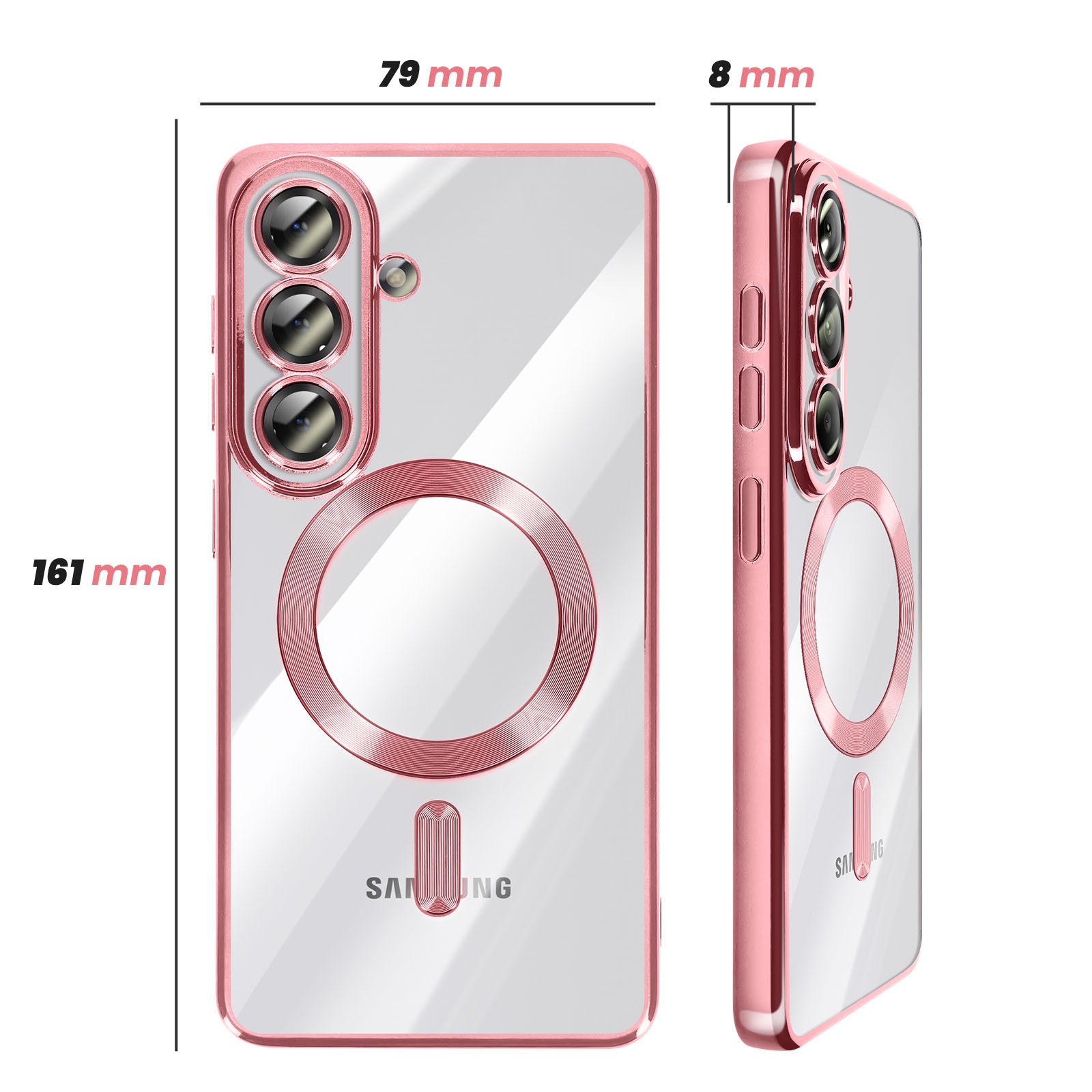 Coque antichoc Galaxy S26 Plus Avizar souple à angles renforcés et bords surélevés
