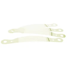 Racing Optics 10209C F-Style Clear Banana Shape XStack Tearoffs