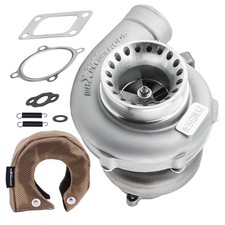 GT35 GT3582 T3 a/r .63 turbine a/r .70 turbo + Cover Wrap for 4/6 cyl 2.5L-6.0L