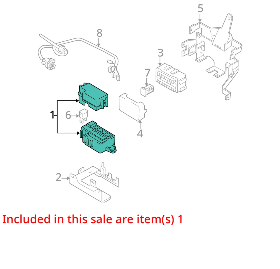 Módulo de relé de caja de fusibles Suzuki Grand Vitara 2000-2003 22677891_06 P0RD8 Foto 3 de 4