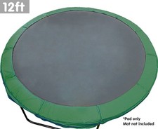 PAD COVER ONLY Trampoline 12ft Replacement Reinforced Outdoor Pads Covers Green