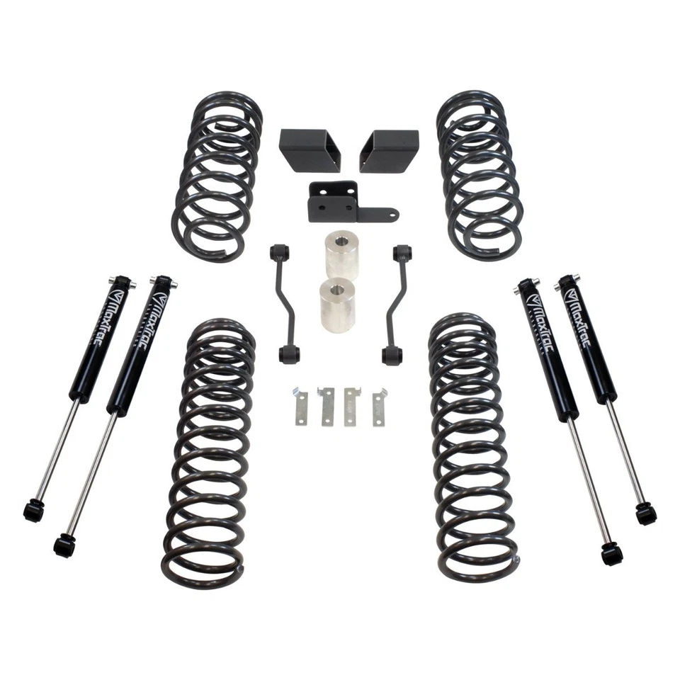Maxtrac K949832S 3" Fr/Rr Lift Kit W/Maxtrac Shocks for 18-20 Jeep JK — 第 2/4 张图片