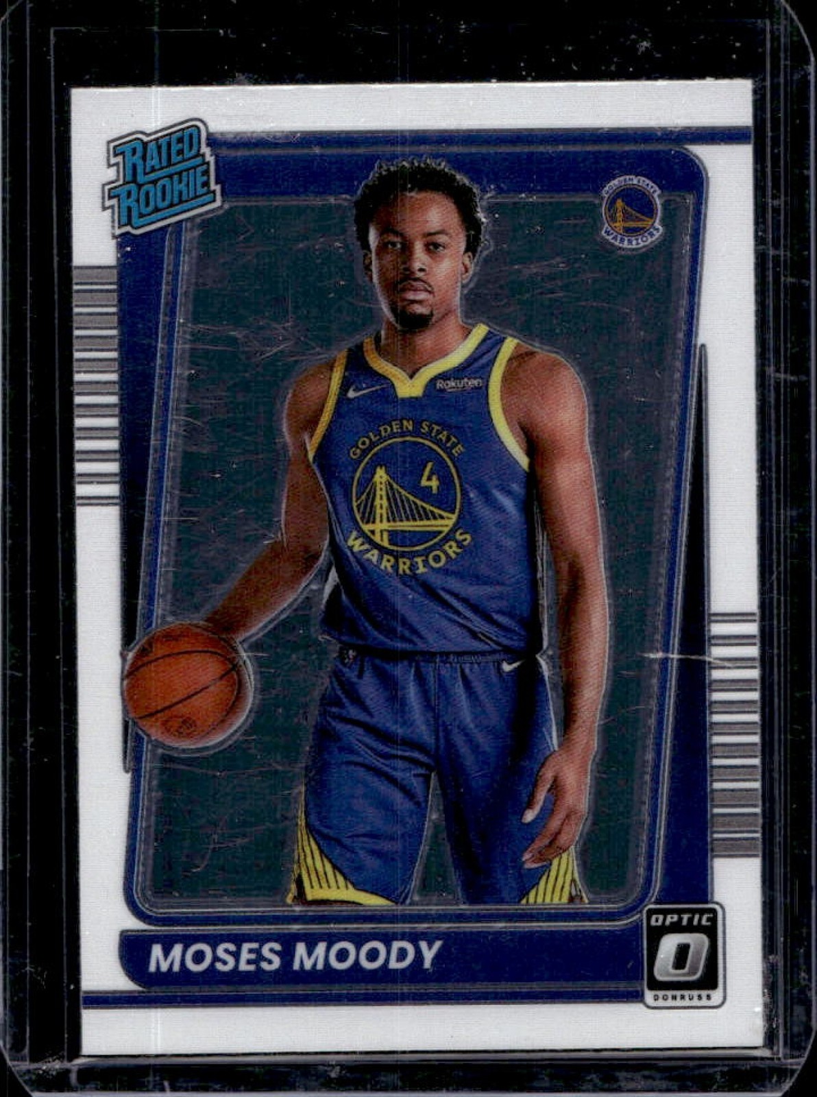 2021-22 Donruss Optic Moses Moody Rookie RC #184 Warriors