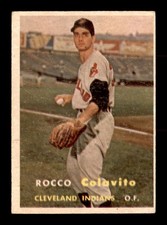 1957 Topps #212 Rocky Colavito RC VGEX X3010481