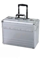 J scha 45122 Unisex Trolley Bag Stainless Steel Monochromatic Black D 