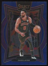 2024-25 Panini Select Blue Zach LaVine Concourse Sacramento Kings #10