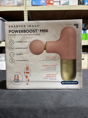 Sharper Image Powerboost Move Mini Massage Gun