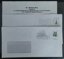 CBM Christoffel-Blinden Mission, 2 listy użytkowe Wiązka ze stemplem maszynowym