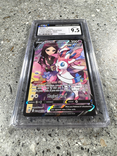 Sylveon V graded CGC 9.5 for sale on eBay