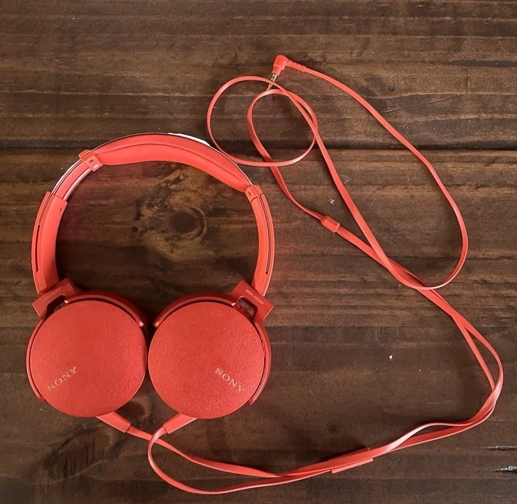 Sony Red Headphones for Sale | Shop New & Used Headphones | eBay