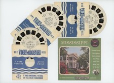 Mississippi the Magnolia State 1956 View-Master Reels Miss 1,2,3 and Copy Cover