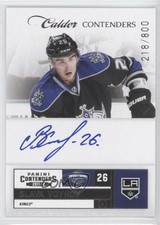 2011-12 Panini Playoff Contenders Calder 218/800 Slava Voynov #223 Auto 8tn