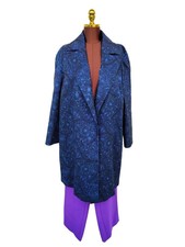 ✨MARINA RINALDI Cappotto spolverino jacquard  MR 27= IT56, DE48,  FR52, GB22