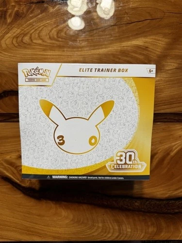 POKEMON TCG 30TH ANNIVERSARY ETB ELITE TRAINER BOX FACTORY SEALED NEW - product listing photo