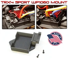 Upgrade ESC Mount for Hobbywing Quicrun 1060 WP Brushed Traxxas TRX4 Sport