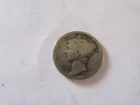 1916-S Mercury Dime In Circulated Condition G+ (.900 Silver)-ACTUAL COIN SHOWN