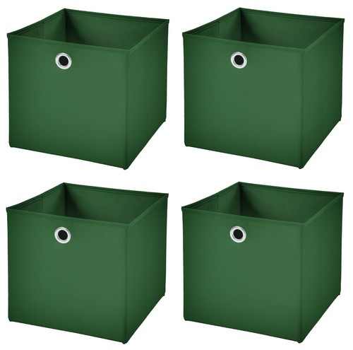 4er Set Aufbewahrungsbox Spielkiste Regalkorb Faltkiste Korb Kinderbox Stoff Box - Bild 15 von 77