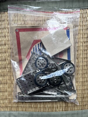 Soviet children's Constructor Toy mechanical vintage Metal boy toy full Set New