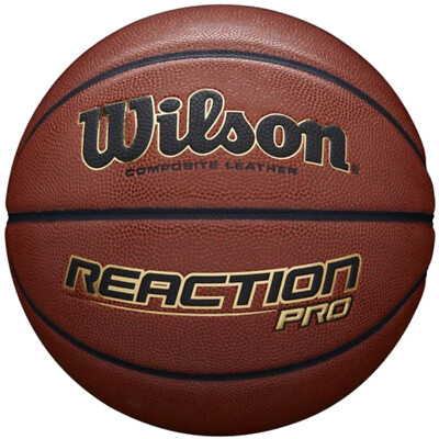 Basketball Unisex, Wilson Reaction Pro 295 Ball, Braun