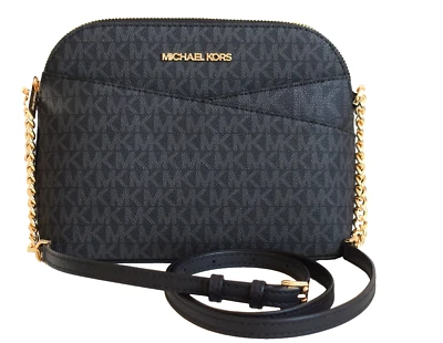 Michael Kors Damen Tasche Bag JET SET TRAVEL MD DOME CROSSBODY schwarz - Bild 1 von 4