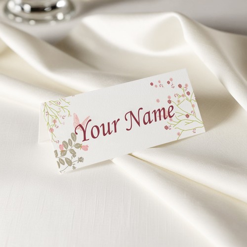 Personalised Place Cards, Table Name Cards for Weddings, Place Table Setting - Picture 81 of 81