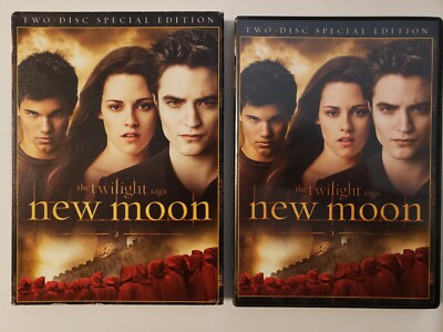 New Moon DVD 2009 (With Slip Cover) Twilight Saga 2 Disc