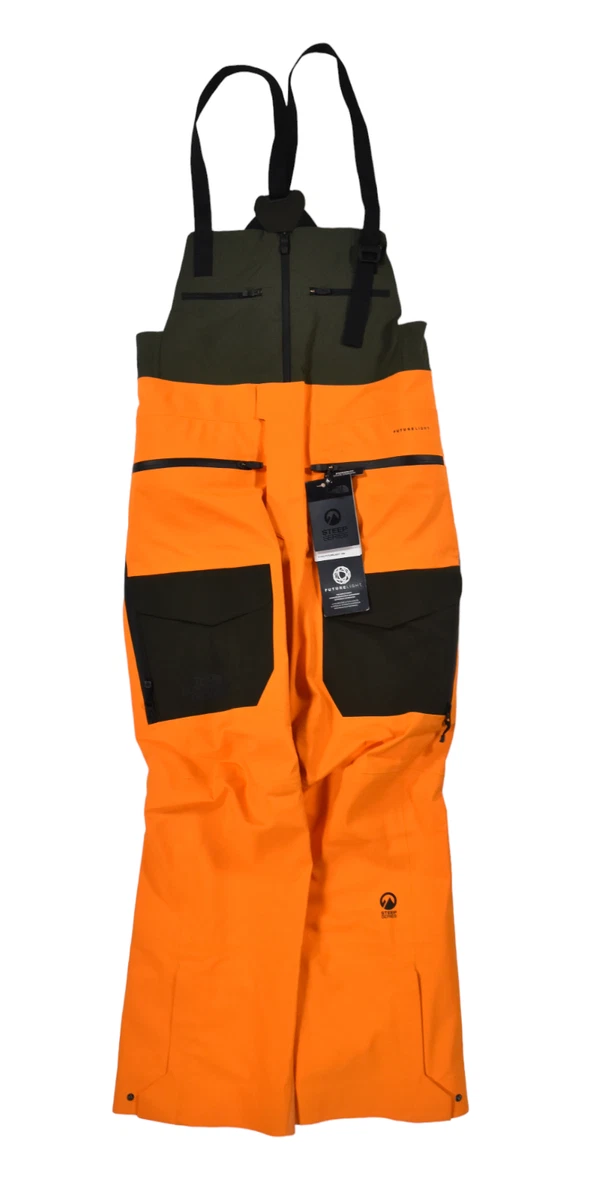 The North Face Men Orange Winter Sports Snow Pants & Bibs for sale