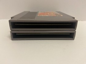Lote de juegos NES (doble regate, aros) probado por Nintendo