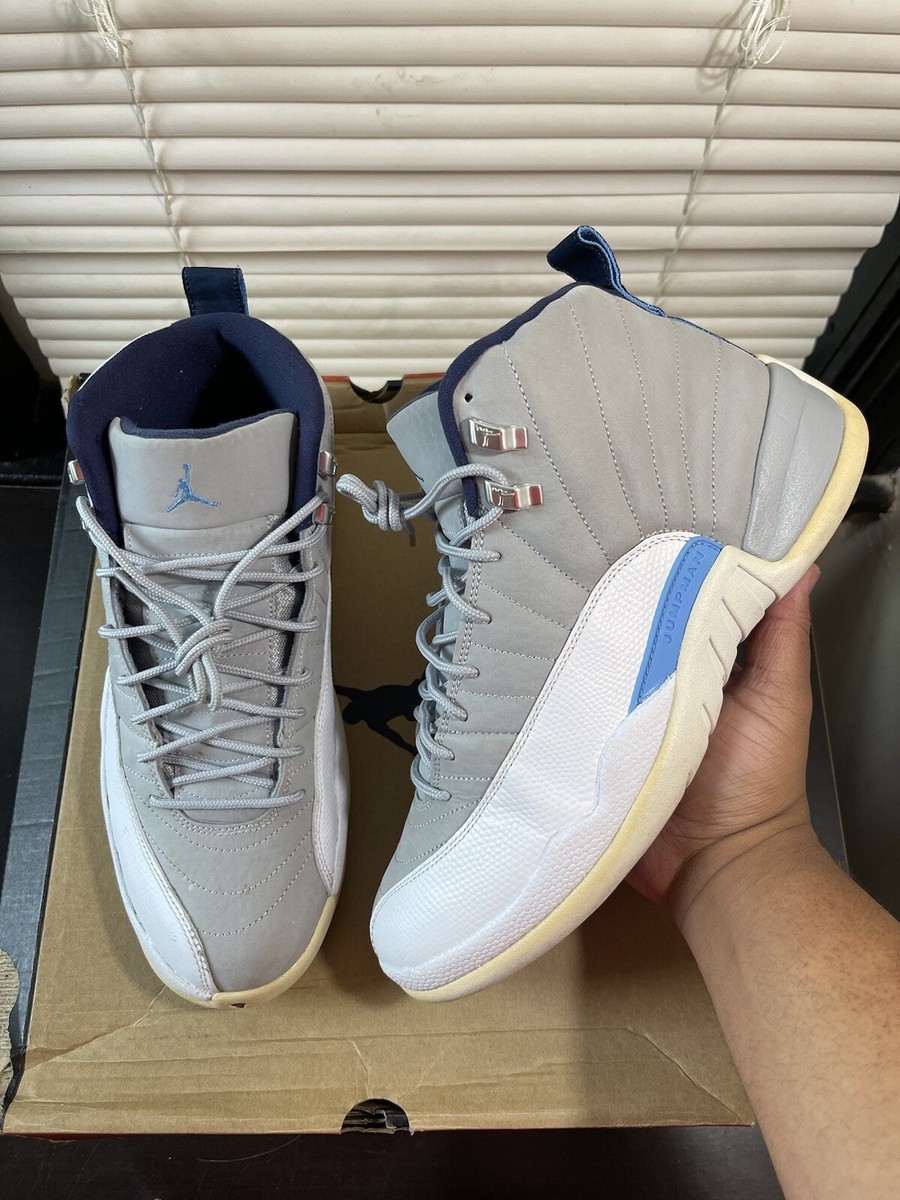 jordan 12 unc university blue