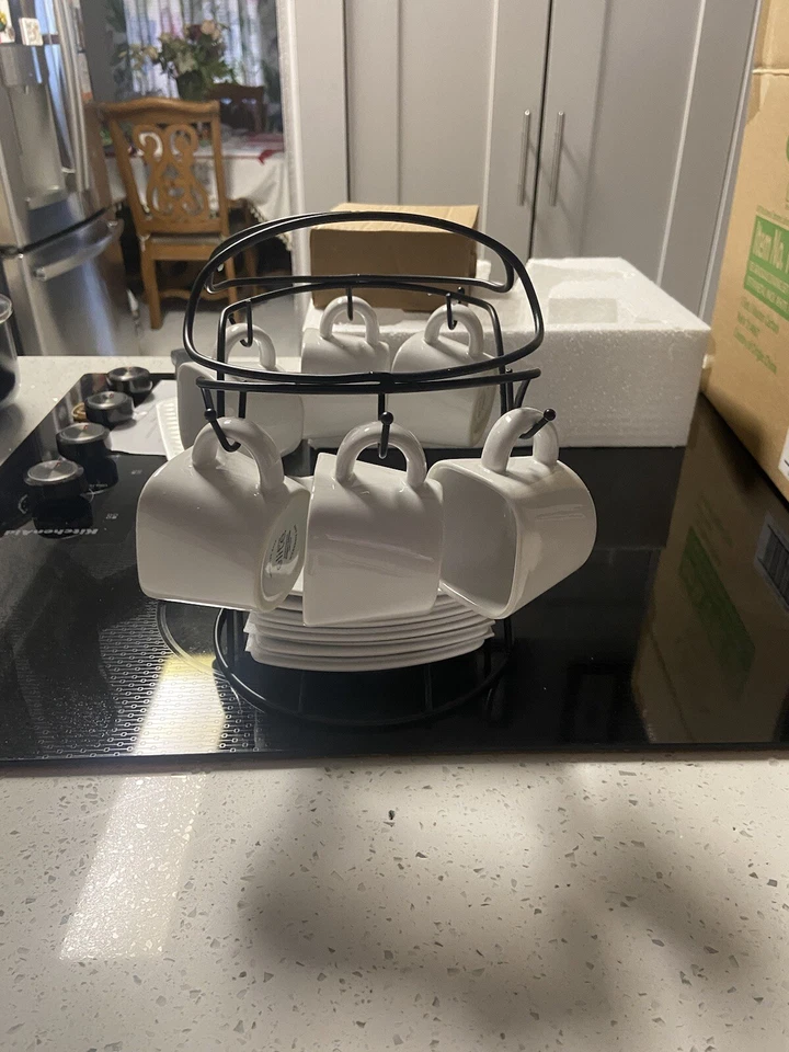 Gibson Home Tea Set Stoneware Dinnerware Set for 6 - Image 3 of 4