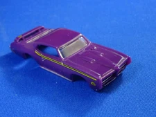 MoDEL MoToRING 69 Purple GTO Judge T-jet HO Scale Slot Car Body Aurora RRR