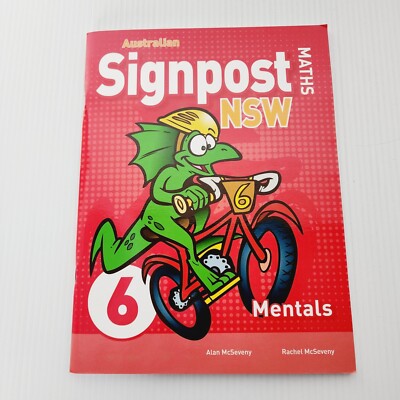 Australian Signpost Maths NSW 6 Mentals  Book Homeschool Children's Learning
