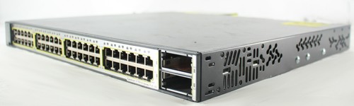 Cisco WS-C3750E-48PD-SF Catalyst 3750-E 48Port Gib PoE-48 Switch - Picture 3 of 7