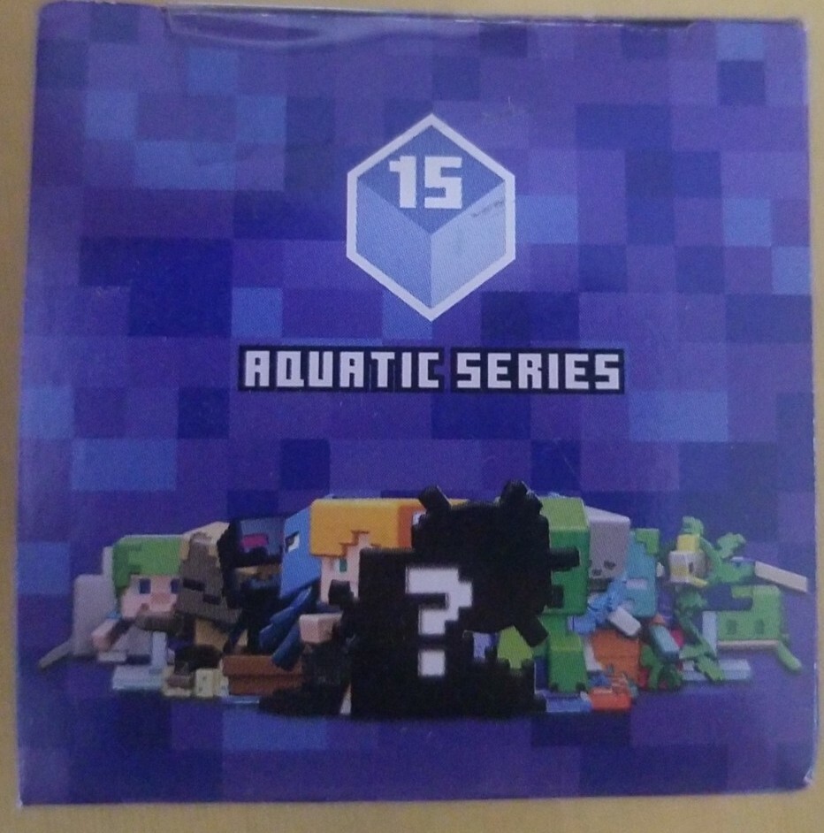 minecraft mini figures aquatic series