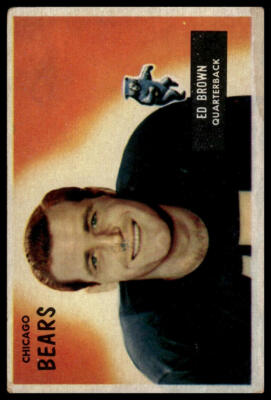 1955 Bowman #53 Ed Brown