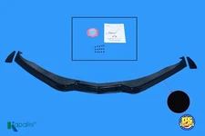 2014-19-Corvette -C7-Z06-Stingray-Stage2 -Front-Bumper-Lip W/Wglet- Carbon Flash