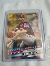 2020 Topps Series 2 BERT BLYLEVEN 1980s Chrome Decades' Best - INDIANS -