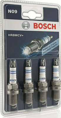 Bosch Original Zündkerzen Auto 4 Stück N09 HR8MCV+  0 242 229 986