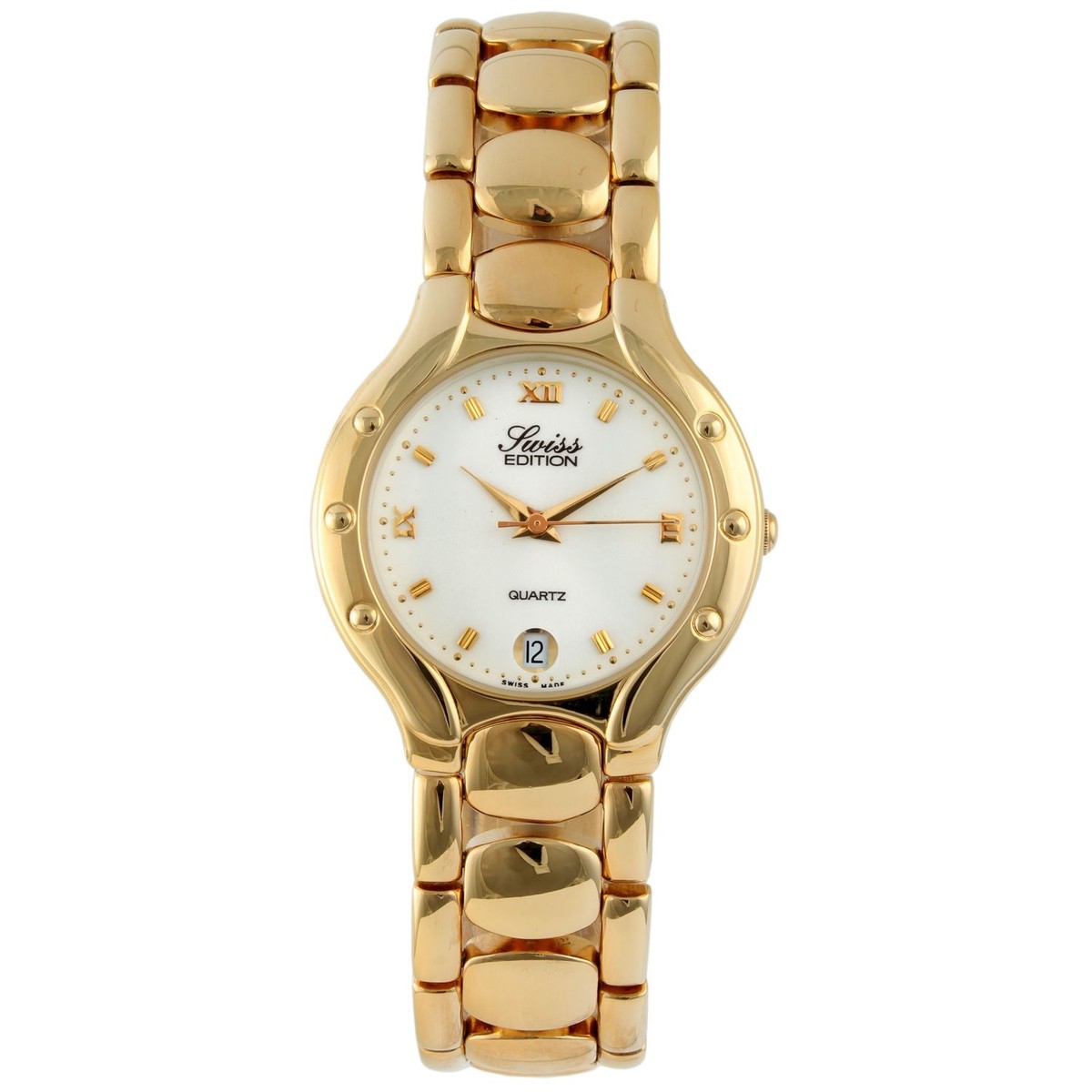 Swiss Edition 23K Gold Plated Luxury Panther Link Dress  display picture 1