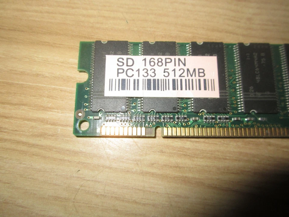 512 MB SDR SDRAM 133 MHZ PC133 SD 168 PIN Foto 2 de 3