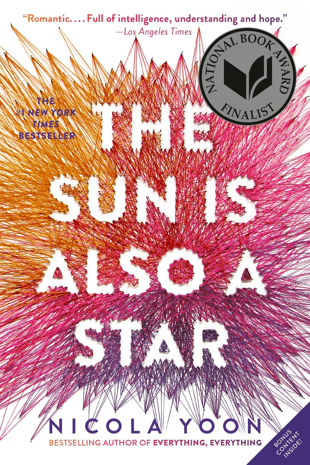 The Sun Is Also A Star Nicola Yoon