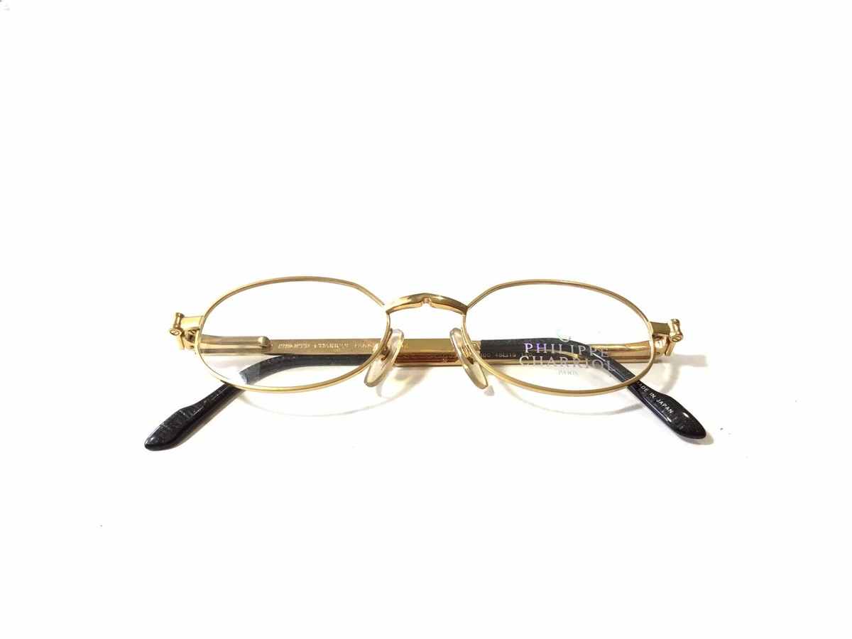 Philippe Charriol Eyeglasses PCU102 Gold0 Size 48mm New
