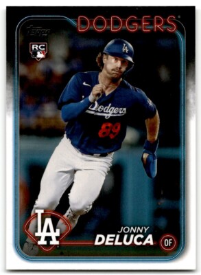 2024 Topps RC Jonny Deluca Rookie Los Angeles Dodgers #233