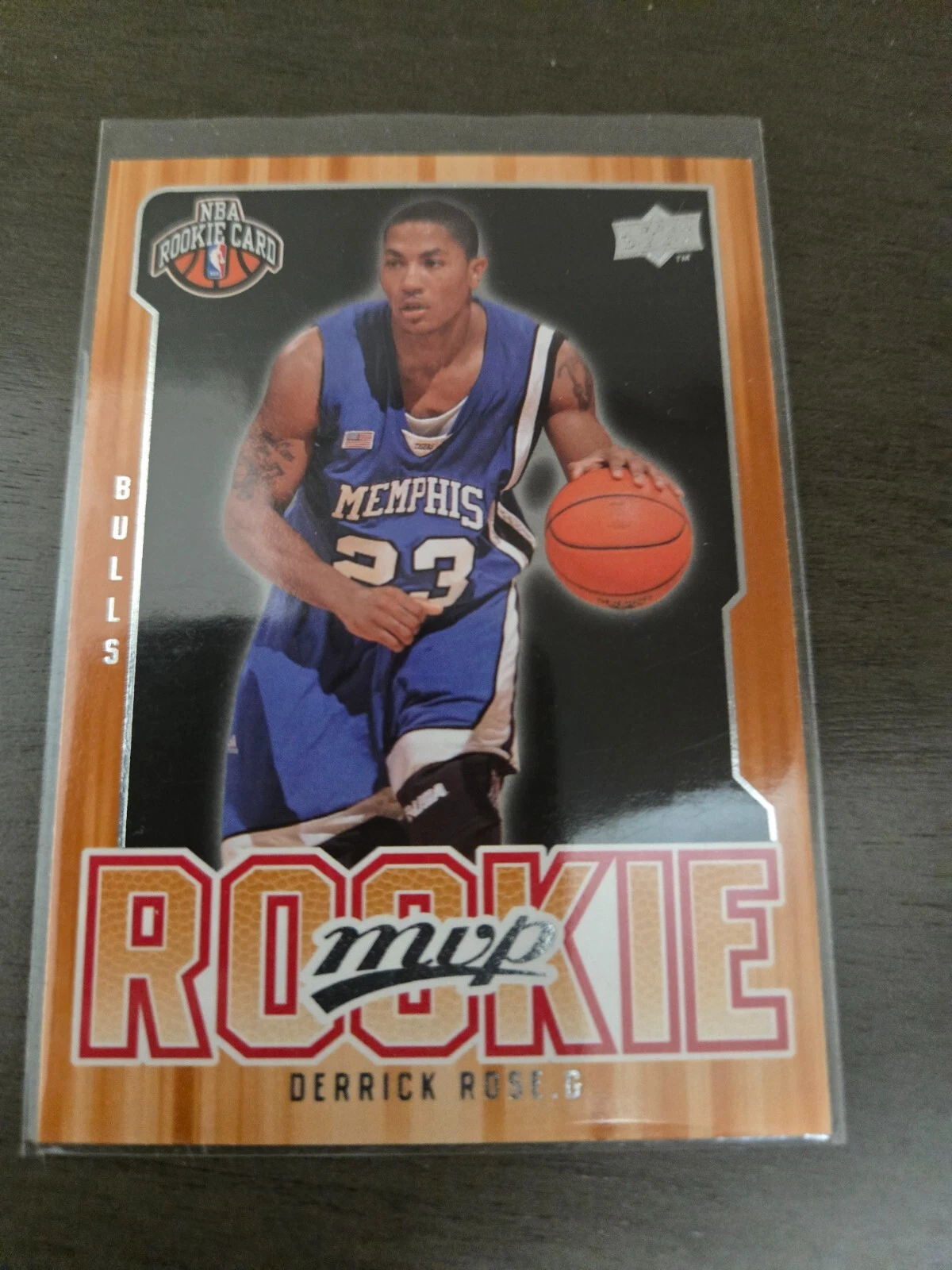 Derrick Rose trading card