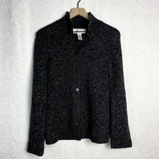 Jones Wear Sport Women's Cardigan Large Lambswool, Angora, Cotton