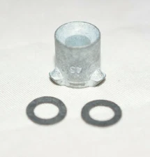.045" Squirter Discharge Pump Nozzle With Gaskets - Fits: Holley Carb