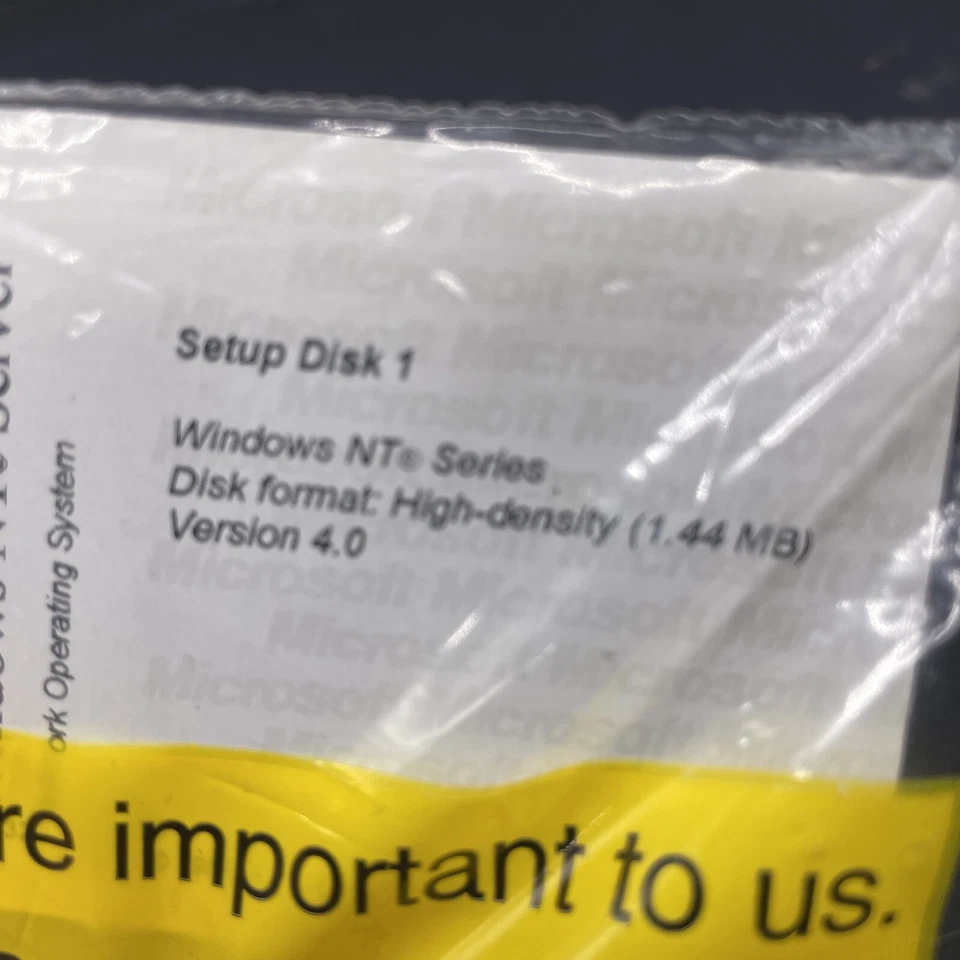 Sealed Windows NT 4.0 Advanced Server Set Up Floppy Disks - Image 3 of 4